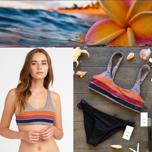RVCA Other - 🌴🌼RVCA- SOLID CROP BIKINI SET🌼🌴